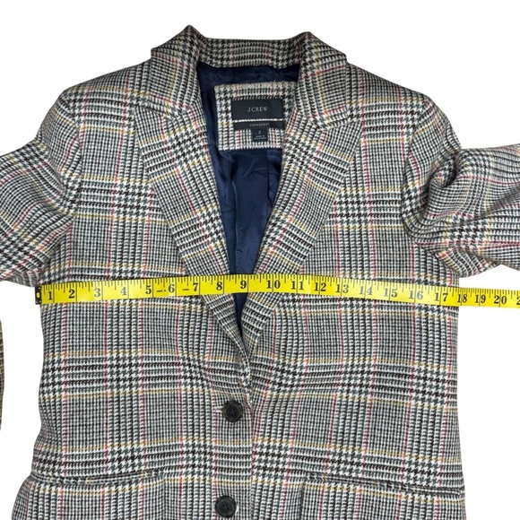 J.Crew Sommerset Blazer Houndstooth Wool Brown Academia Moon British Cloth 2 - Picture 15 of 16